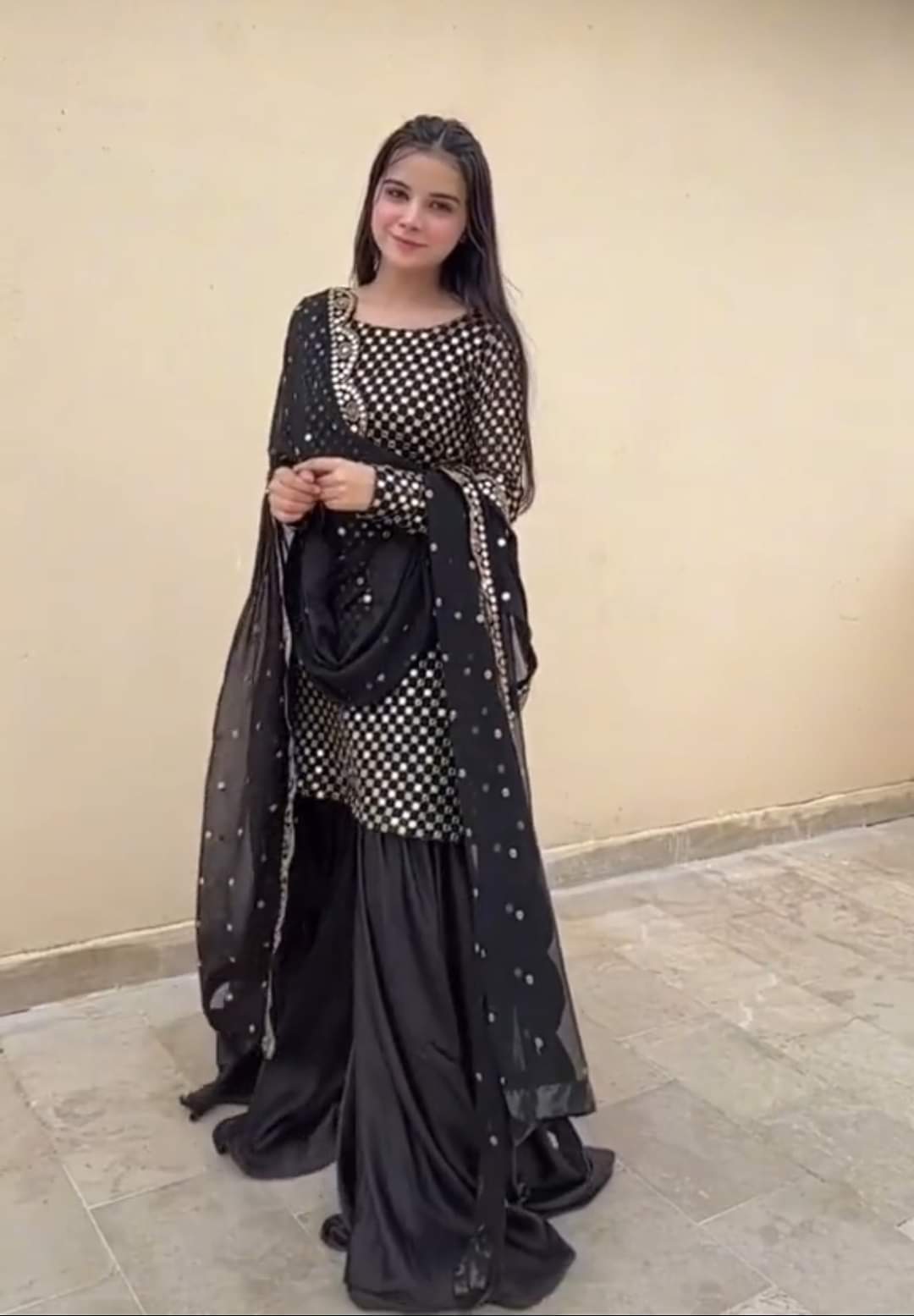 3 PC Chiffon Fancy Suit Full Jaal Embroidery Shirt, Cutwork Dupatta & Kataan Silk Trousers - fashionforcepk