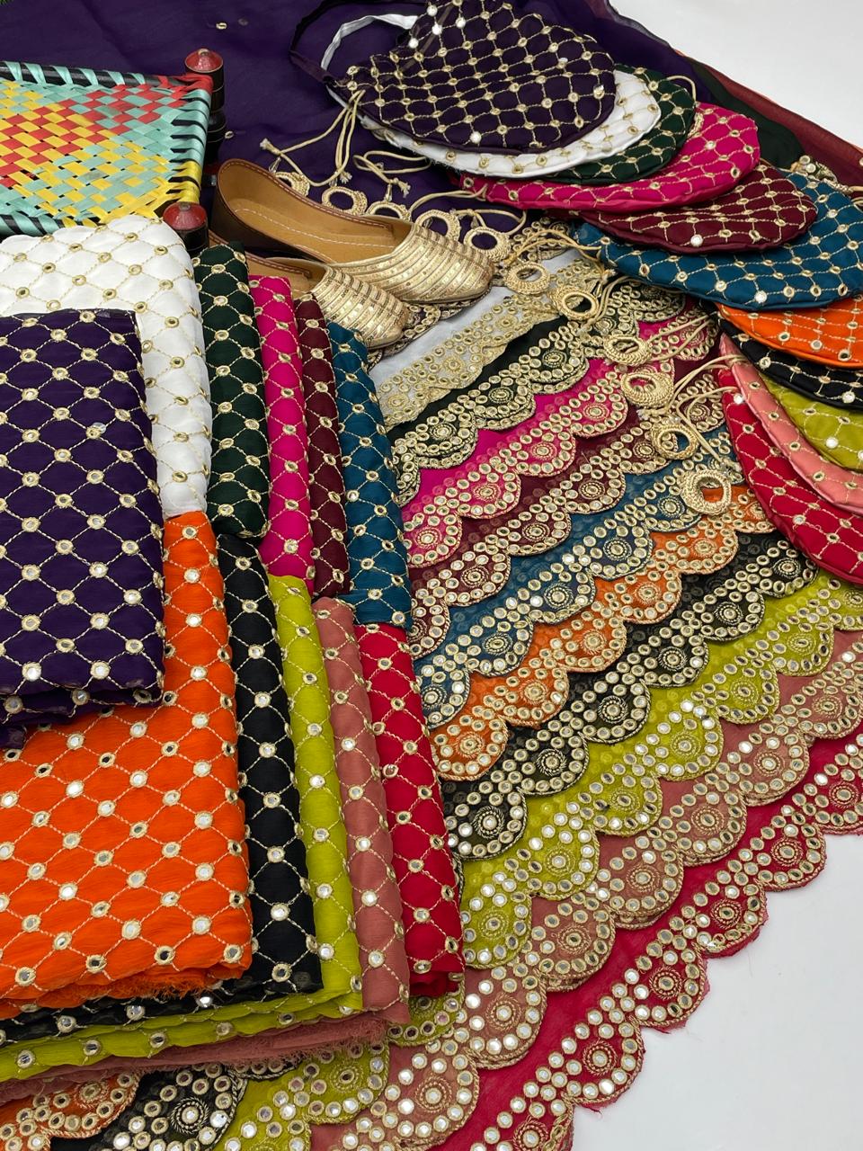 3 PC Unstitched Chiffon Collection