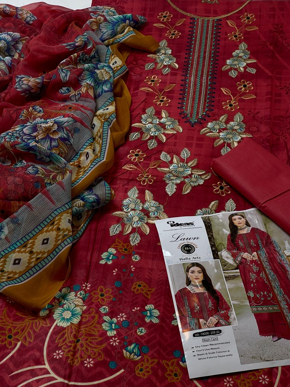 3 PC Lawn Digital Print Collection