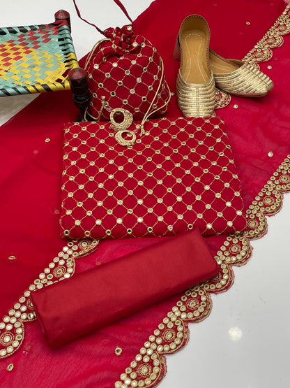 3 PC Unstitched Chiffon Collection